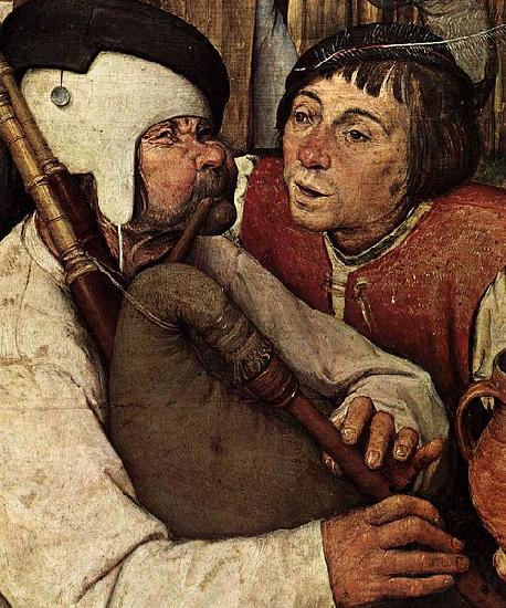Pieter Bruegel the Elder The Peasant Dance Norge oil painting art